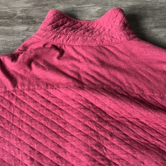 Vintage L.L. Bean Quilted Shirt Mens XL Button Up Long Heavy Shirt, Light Jacket - Picture 10 of 14